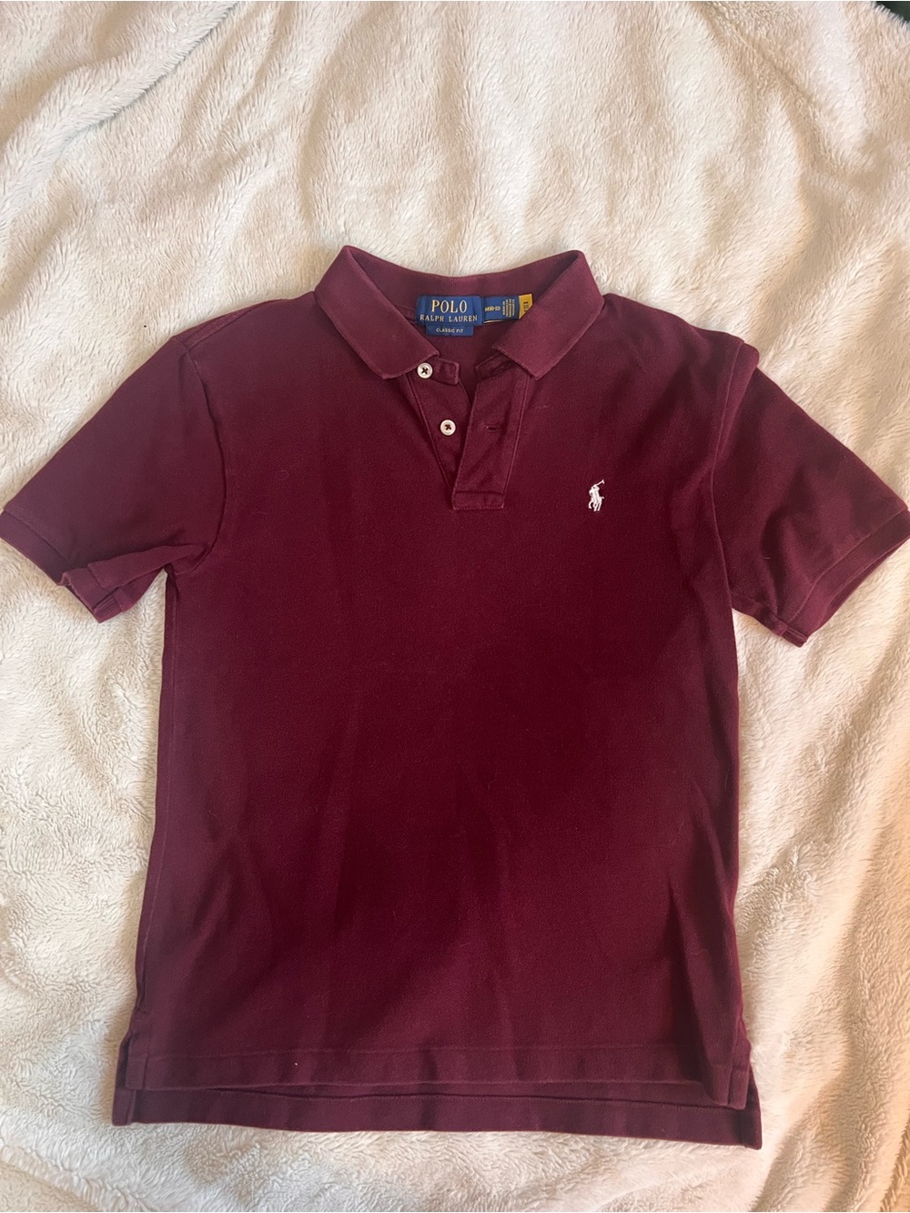 Polo by Ralph Lauren Boy burgundy Polo